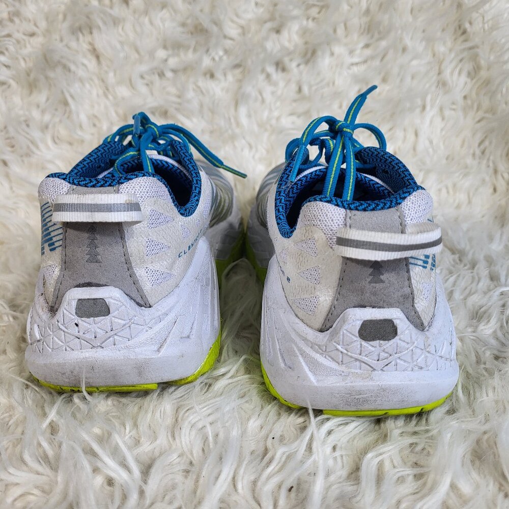 Hoka One One Clayton 2 White / Acid Running Shoes - Women's 8.5 - Picture 5 of 9